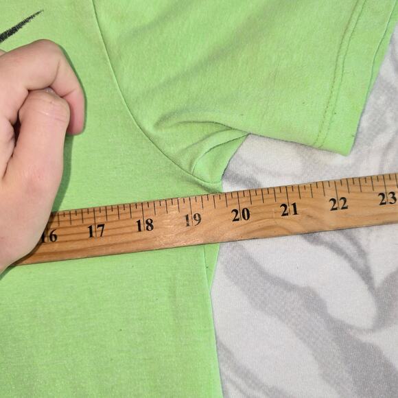 Y2K Style Hurley Green Men's T-Shirt Size M - Picture 5 of 8